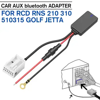 

Car Aux Cable bluetooth Adapter MP3 Music Cable for RCD RNS 210 310 510 315 for VW for Passat for Golf R32 for Touran