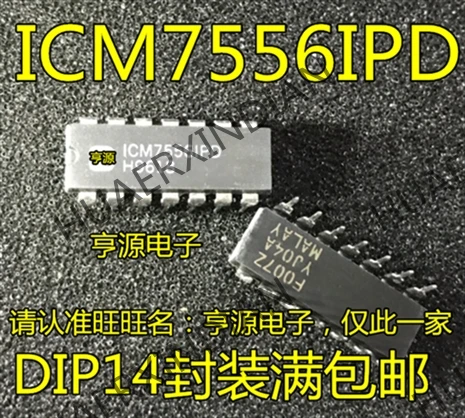 10 шт./лот ICM7556IPD ICM7556 DIP-14 лет, в
