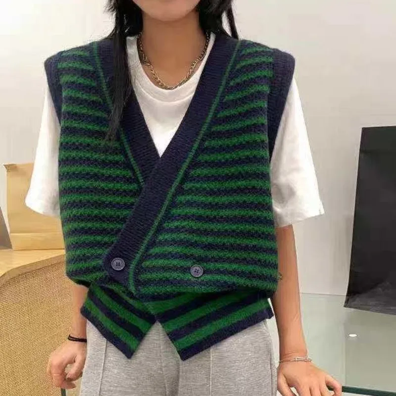 Mujer Mango Chaleco Acolchado Mujer Verde Moda Chaleco Mango