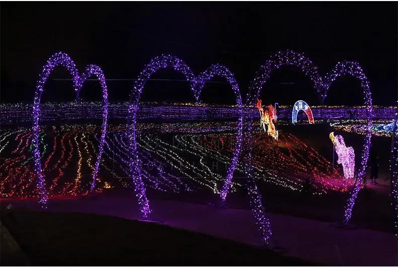 Choinkowe Luzes De Natal дерево украшение дома Navidad день рождения Luces светодиодный Decoracion Рождественский светильник Открытый праздничный светильник ing