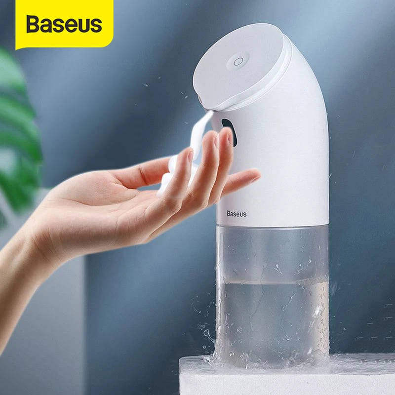 Baseus Intelligent Liquid Soap Dispenser Automatic Contactless Foaming Hand Washing Machine Infrared Sensor Soap Dispensers|Liquid Soap Dispensers| - AliExpress