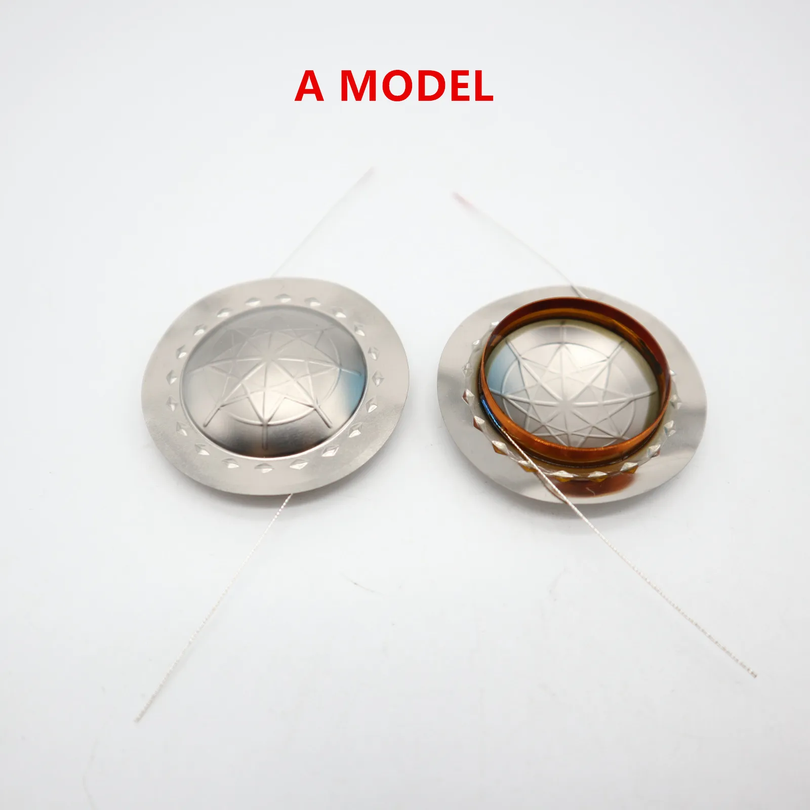 A MODEL 10 pcs/lot 25.5mm 1 inch High quality-KSV Titanium diaphragm 8 ohm tweeters speaker voice coil - Цвет: A MODEL