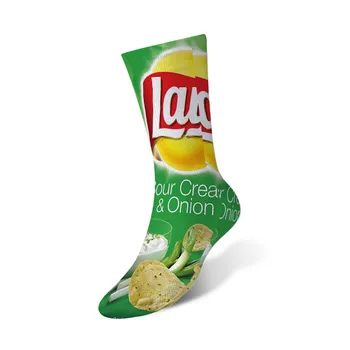Harajuku Funny Chips Socks 1