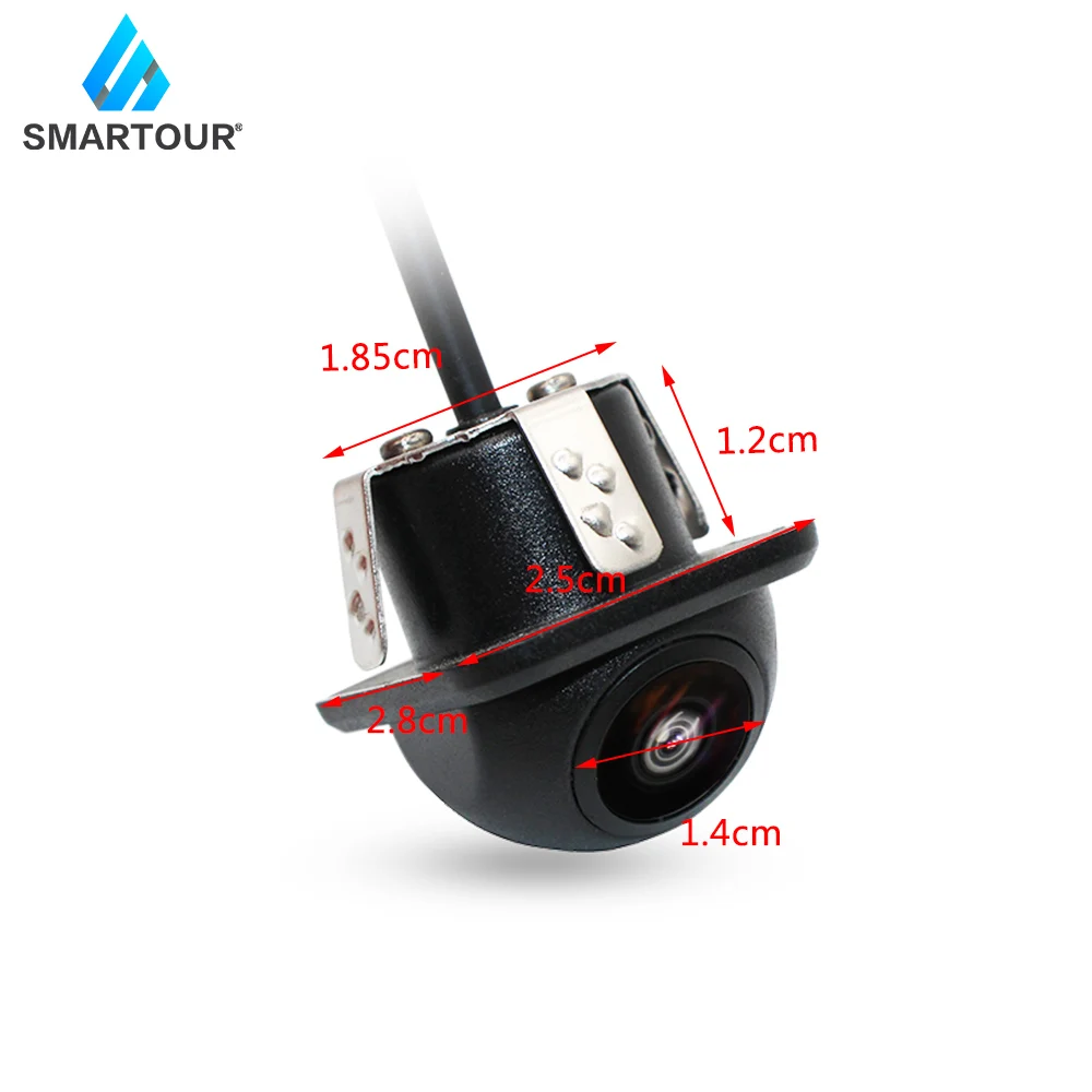 Автомобильная камера заднего вида Smartour 170 градусов HD ночного видения Fishey для
