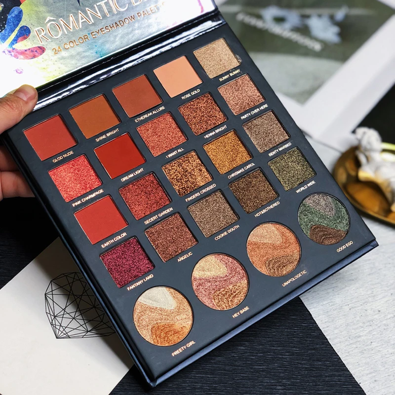 ICYCHEER Romantic Bird Makeup Creamy Eye Shadow Palette Brighten Pigment Shimmer Matte Eyeshadow Easy to Apply ICYCHEER Romantic Bird Makeup Creamy Eye Shadow Palette Brighten Pigment Shimmer Matte Eyeshadow Easy to Apply
