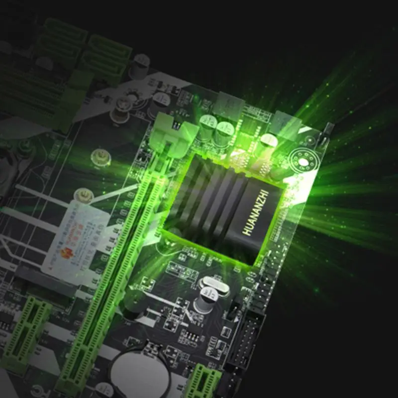 Huananzhi X99-8M модуль материнской платы слот LGA2011-3 USB3.0 NVME M.2 SSD Поддержка DDR4 REG ECC памяти и процессор Xeon E5 V3 V4