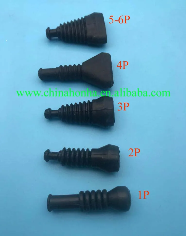 100 шт./лот 1 2 3 4 5 6 Way/Pin Superseal forAMP/Tyco резиновые водонепроницаемые сапоги/соединители
