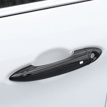 

Fit for Alfa Romeo Stelvio 2017-2018 Carbon Fiber Outer Door Handle Cover Trim