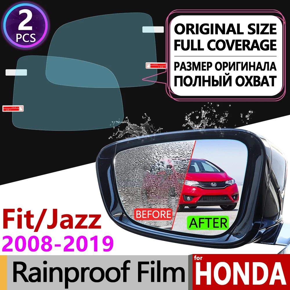 Для Honda Fit Jazz 2008 ~ 2019 полное покрытие противотуманная пленка аксессуары для