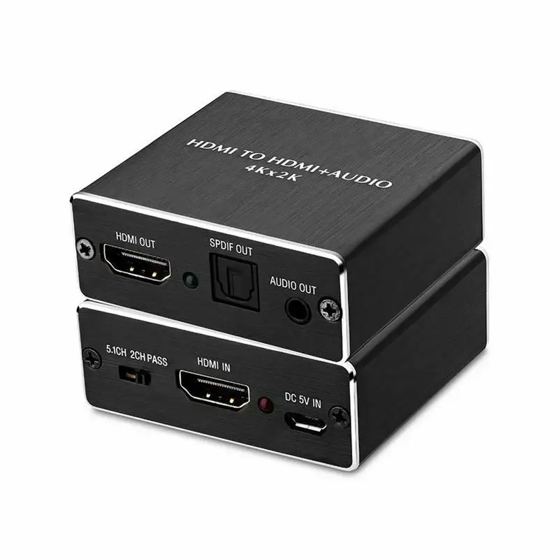 1080P Аудио преобразователь разветвитель HDMI к HDMI Оптический SPDIF+ TOSLINK