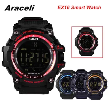 

EX16 Smart Watch Bluetooth Clock Remote Control Pedometer Sport Free Charging Men's SmartWatch IP67 Waterproof EX16 Smart Watch