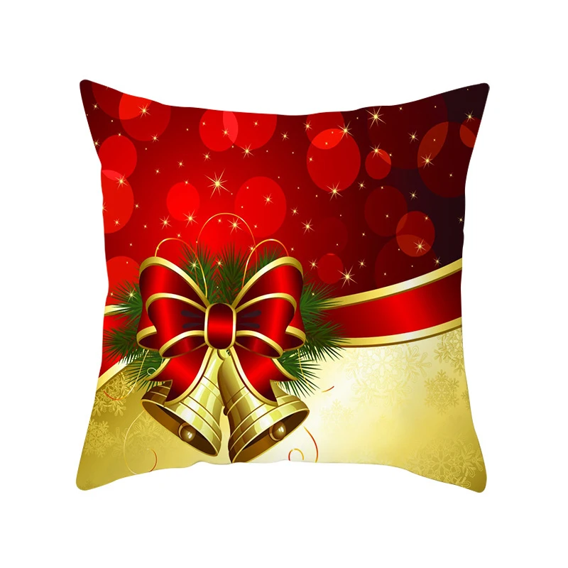 Ограниченная серия с Рождеством декоративная подушка чехол s бросок наволочка чехол украшение дома из полиэстера диван Мода Санта подушка в форме Санта-Клауса чехол - Color: 16