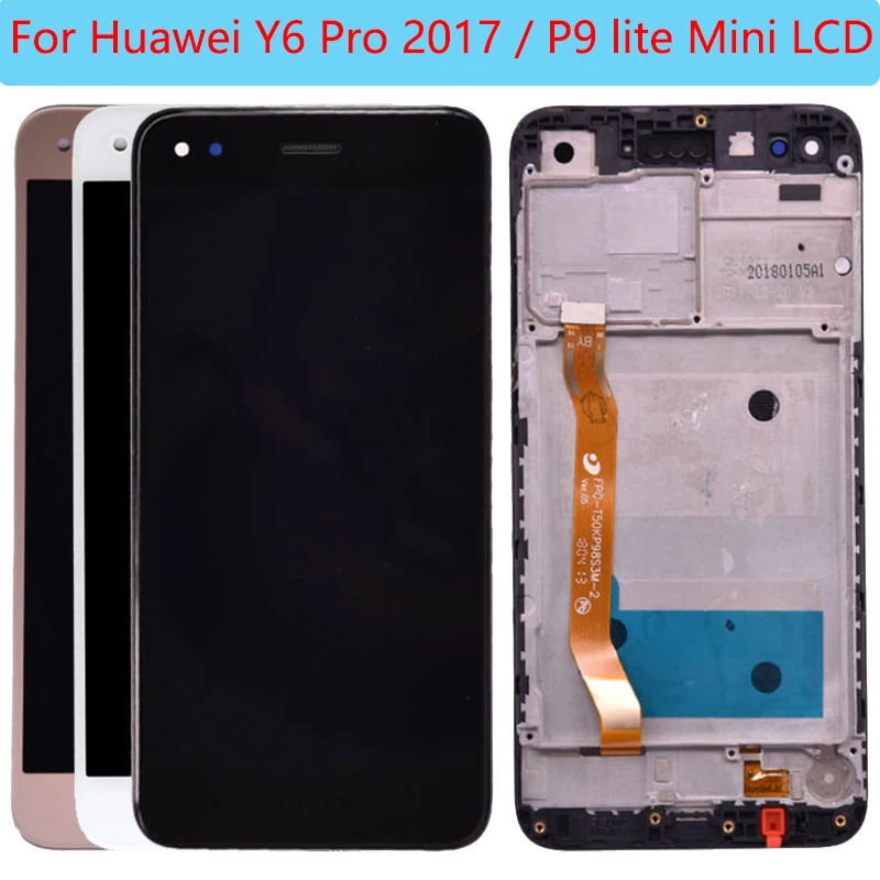 Жк-дисплей Y6 Pro 2017 качества AAA для Huawei P9 Lite мини жк-экран с рамкой сменный сенсорный