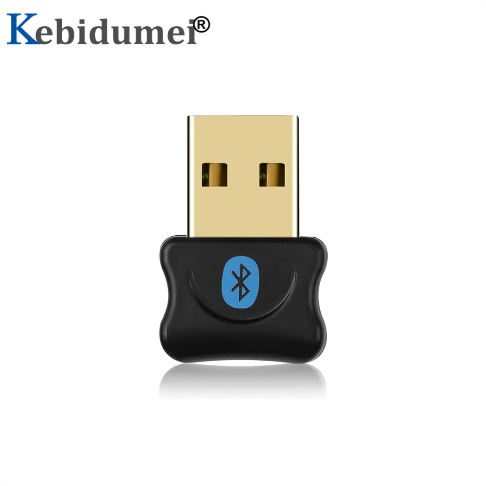 Kebidumei мини-usb, с защитным ключом BT 5,0 адаптер беспроводной USB Bluetooth передатчик 5,0 музыкальный приемник Bluetooth адаптер для компьютера ПК