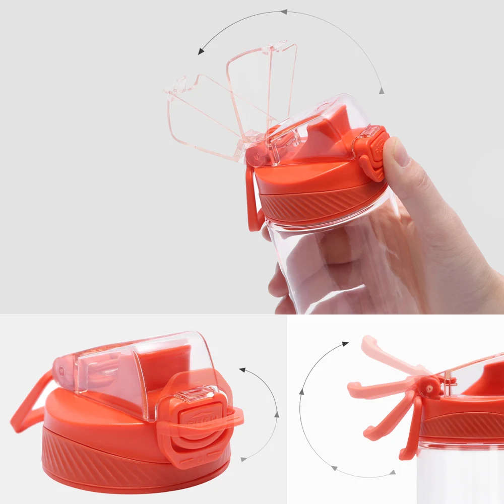 Xiaomi Спортивная Бутылка Питьевая чашка тренажерный зал Питьевая чашка Тритан портативный замок безопасности Нетоксичная Герметичная Бутылка Для Воды для наружного использования