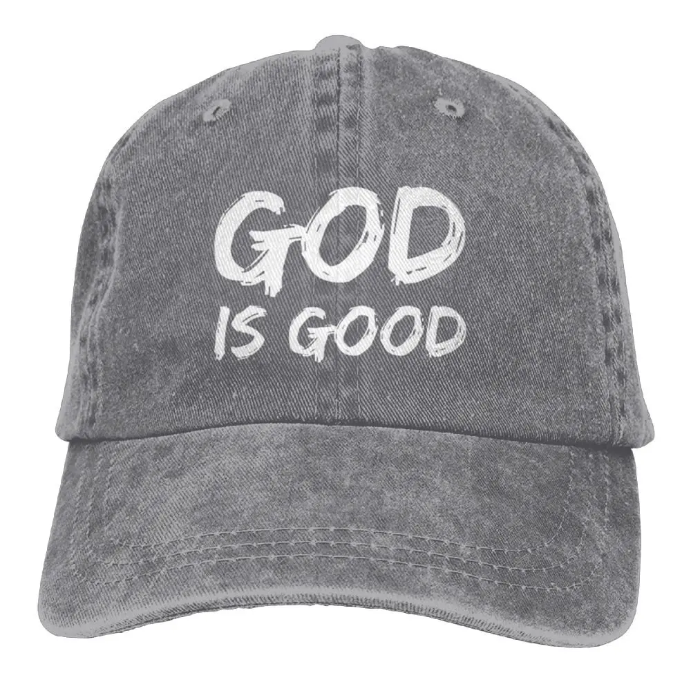 God Is Good джинсовая кепка Регулируемая Мужская Милая бейсболка