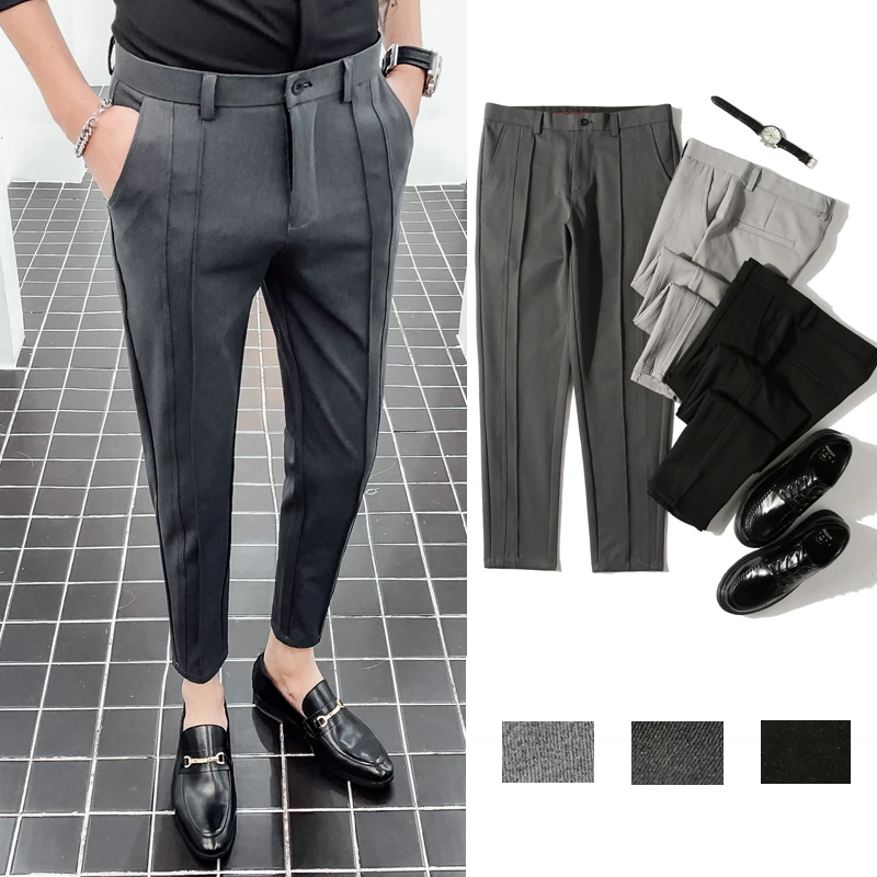 Ankle length pants male Clearance