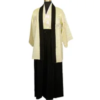 Vintage Japones Kimono Man Japanese Traditional Dress Male Yukata Stage Dance Costumes Hombres Men Samurai Clothing - Image 3