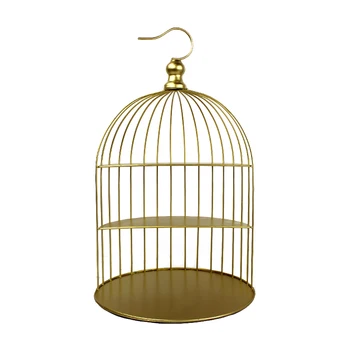 

1Pc Wrought Iron Bird Cage Dessert Cake Display Stand Decoration Cake Stand Snack Stand Wedding Birthday Party Supplies