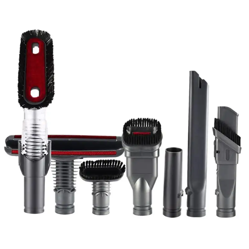 

7pcs Universal Vacuum Nozzle Suction Brush Head Installa Remove Convenient Simple for Vacuum Cleaner Accessories