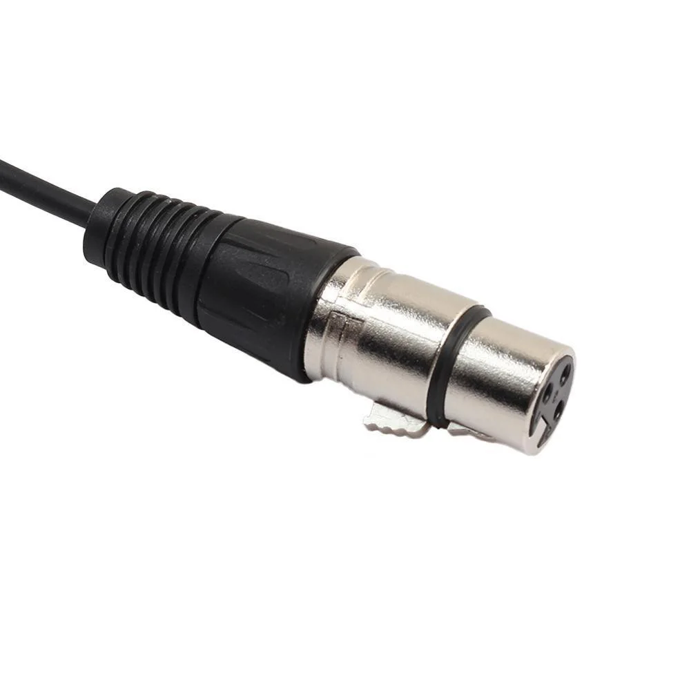 XLR 3 контактный сплиттер Y адаптер штекер на 2 гнезда кабель DMX для микрофона JR