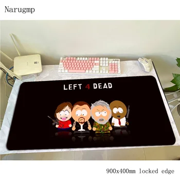 

Left 4 Dead mouse pad Popular Computer mat 900x400x3mm gaming mousepad large best seller padmouse keyboard games pc gamer desk