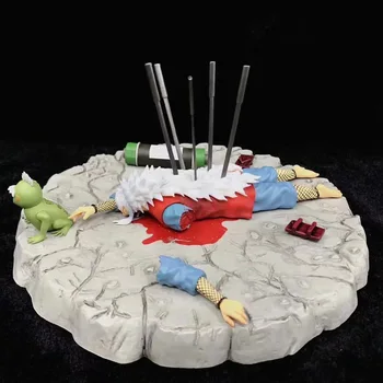 

Anime Naruto Shippuden Jiraiya Dead Statue PVC Action Figures Jiraiya Model Naruto Esferas Del Figurine Toy Collectible Juguetes