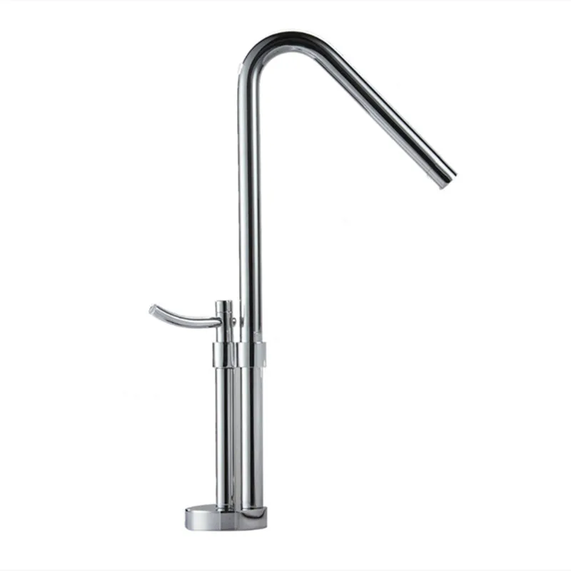 

Bathroom Faucets Basin Taps Chrome Wash Basin Faucet Soild Brass Sink Taps Sitting Hot and Cold Water Mixer Water Tap Tall