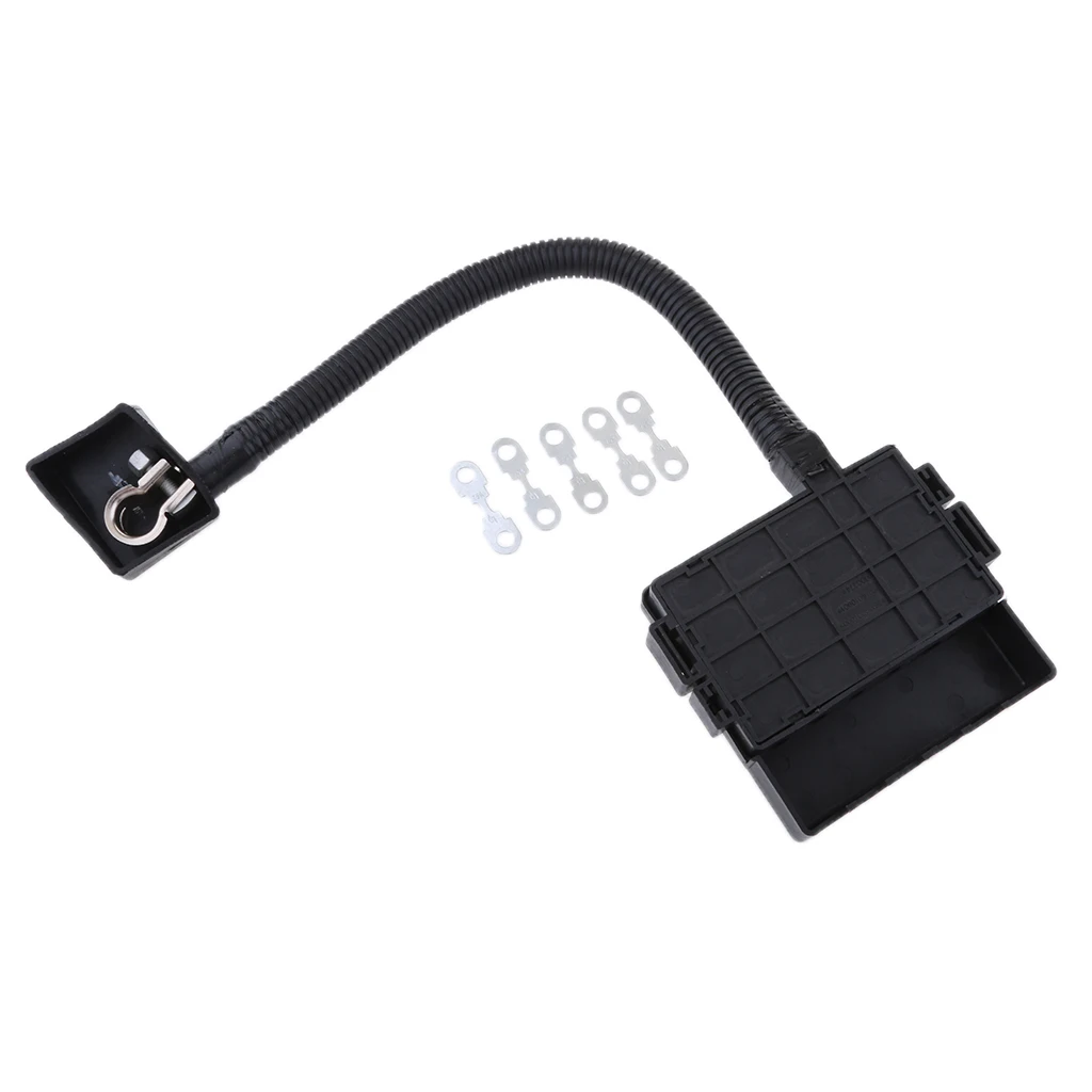 6 Way Circuit Marine Yacht Battery Terminal Fuse Box Block With Cable