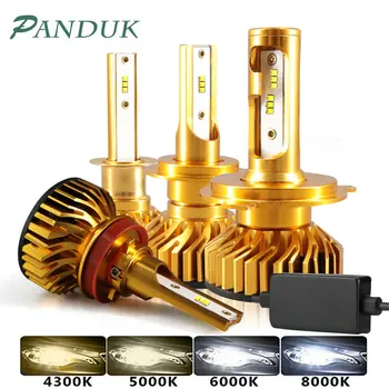 

PAUNDUK Mini Canbus ZES 18000LM H4 H7 LED Car Headlight 4300K 5000K 6000K 8000K 12V H3 H1 9005 9006 HB4 H11 Auto Fog light Bulb