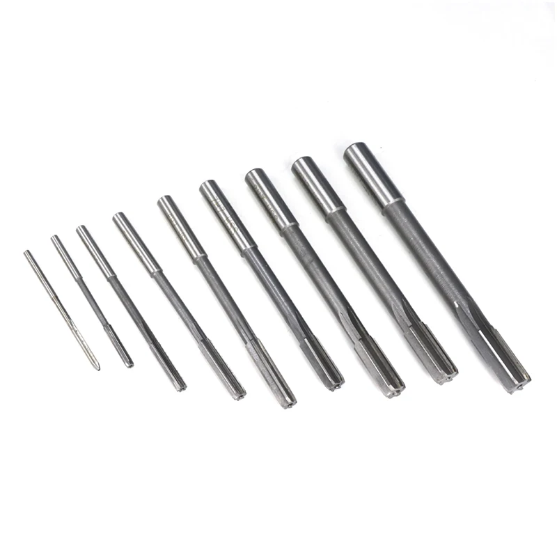 HSS Reamer Machine Reamer H7 2.0-12mm High Speed Steel Milling Reamer Straight Shank Chucking Plumbing Tools Steel Reamer Tools