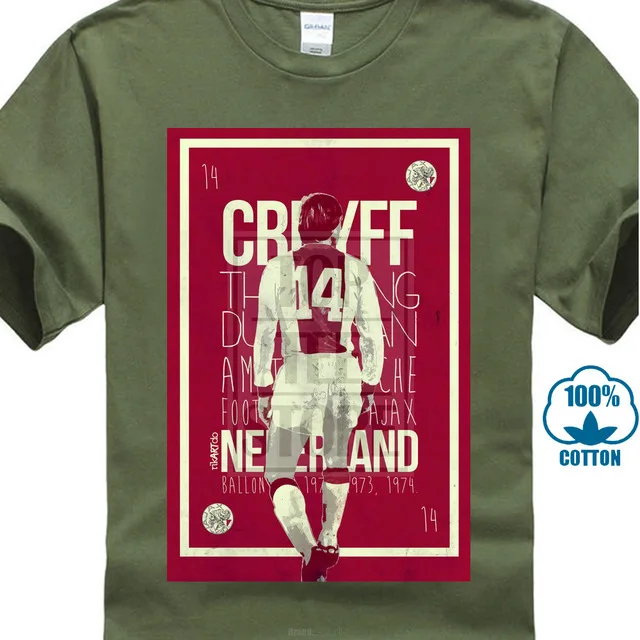 クライフ Tシャツ オランダ代表 14 オレンジ軍団 クライフ Tシャツ オランダ代表 14 オレンジ軍団