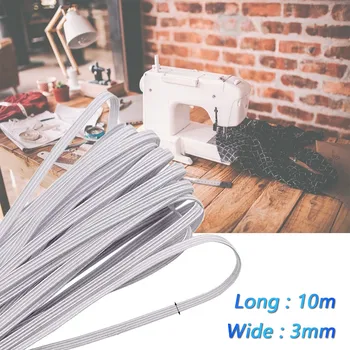 

Diy Elastic Band Multicolor Width 6mm Homemade Mask Rope Elastic Band Sewing Accessories Costura Acessorios Para Costura
