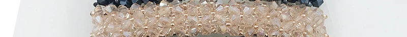 chamqagne Новые корейские элегантные заколки для волос, заколки для волос, хрустальные стразы, заколки для волос, аксессуары и клипсы для волос для женщин - Цвет: chamqagne