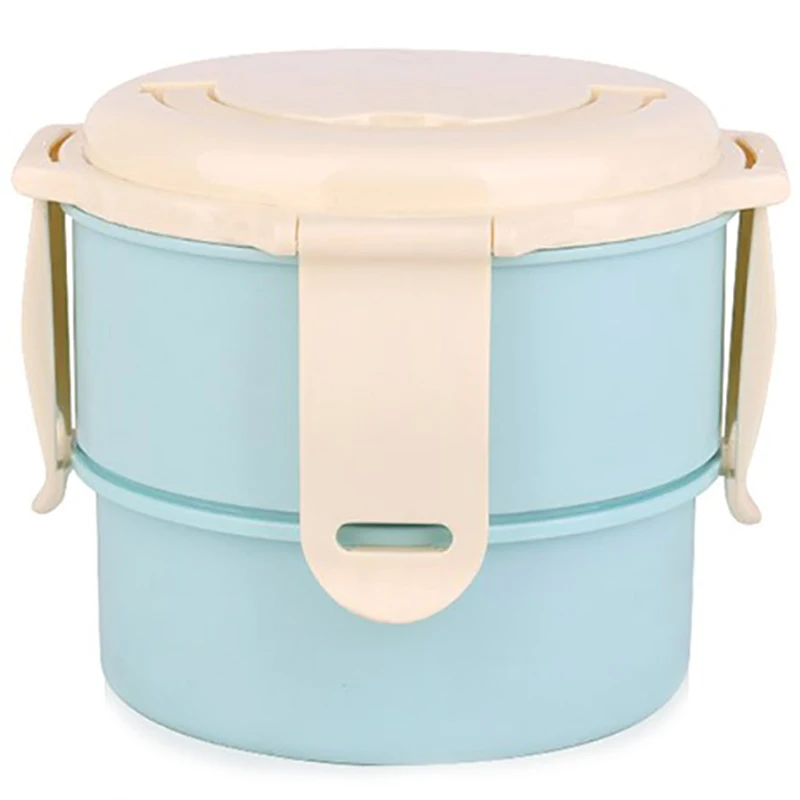 

ABUI-Stainless Steel Lunch Box Food Heating Container Thermal Lunch Box Container with Compartment Food for Kids