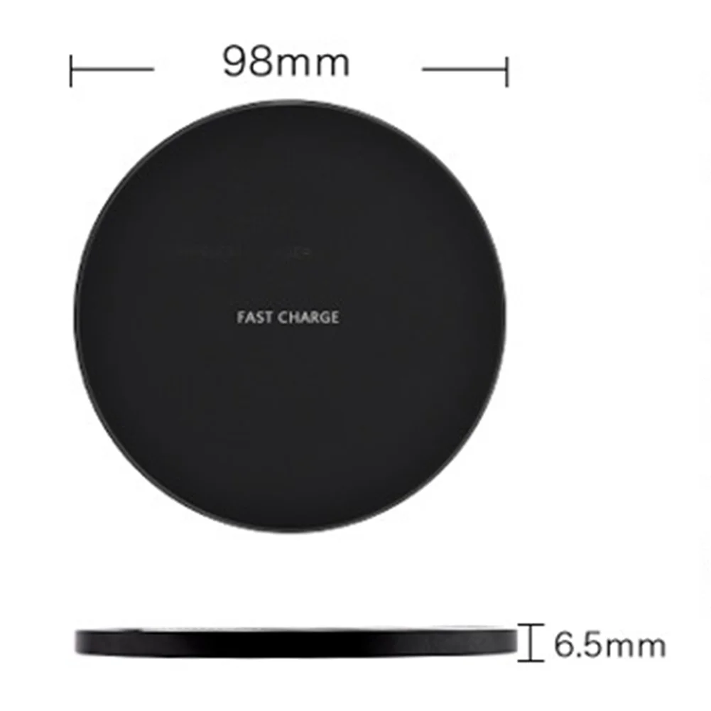 Беспроводное зарядное устройство светодиодный Quick Charge для iphone 8/7/6/6 S для samsung NOTE8/S8 GY-68