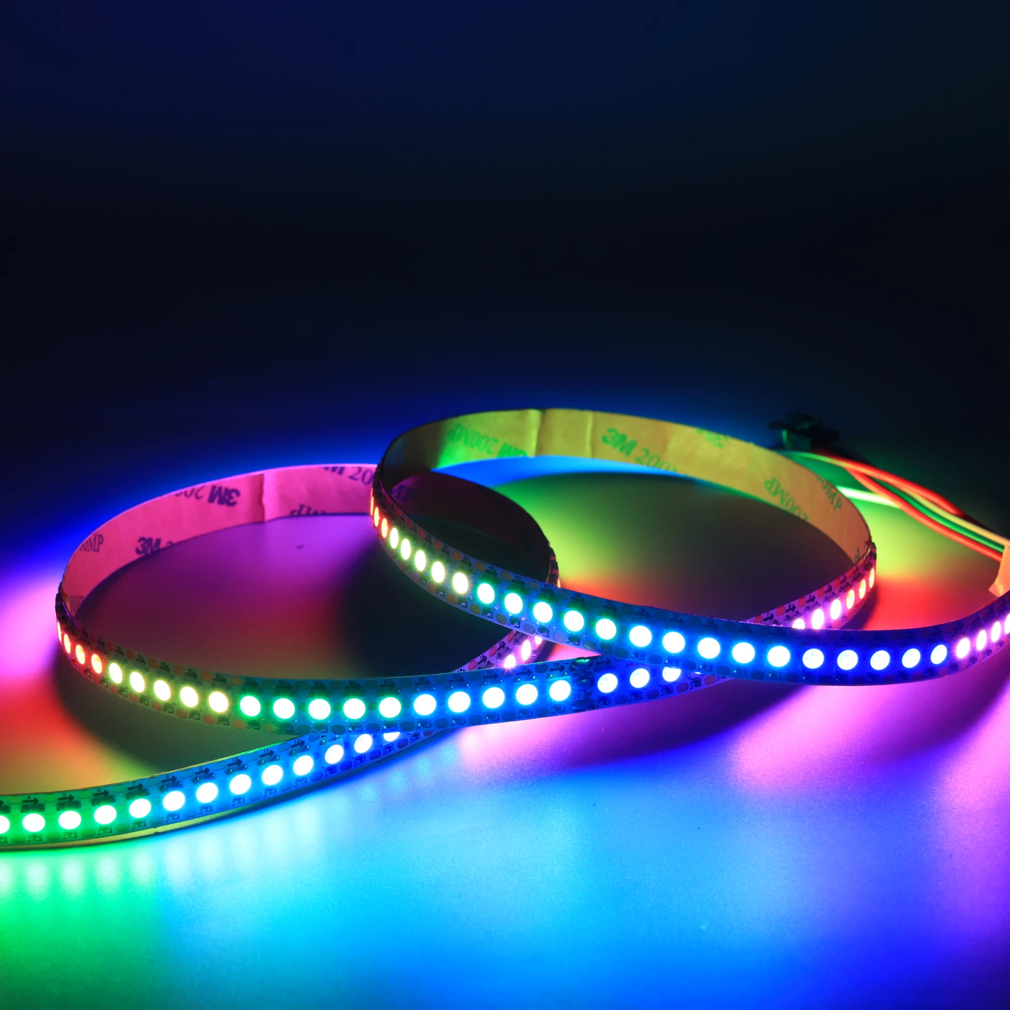 Освещение орнамент led Гибкая полоса сменный цвет SK6812 IC 144 светодиодов 144 чипов/м программа на пк программное обеспечение DC5V SMD5050RGB led