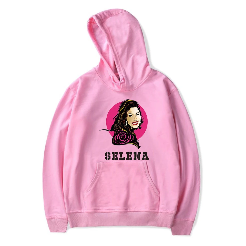 Selena quintanilla Горячая Спортивная одежда черные популярные толстовки для женщин и мужчин подходящий Повседневный свитер с капюшоном пуловер зимняя Толстовка для женщин