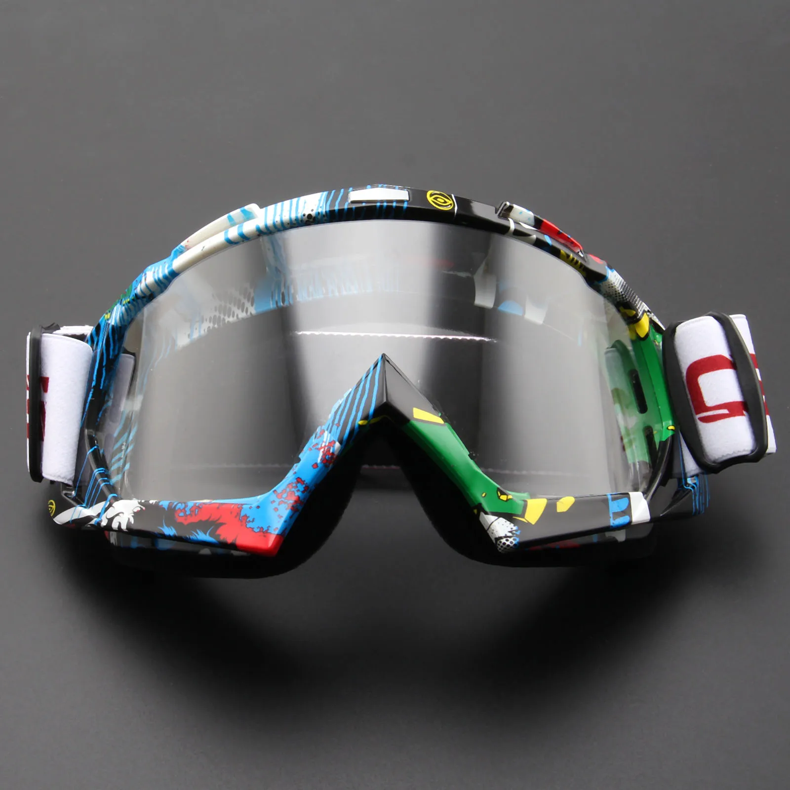 Motorcycle Goggles Gears Flexible Cross Helmet Face Mask Motocross Goggles Ski OutSport ATV Dirt Bike UTV Eyewear Gear Glasses