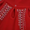 New 2021 Autumn Cut out Women Pearl Beading Knit Sweater Turtleneck Long Sleeve Slim Women Knit Sweater and Pullover Jumper D30 5