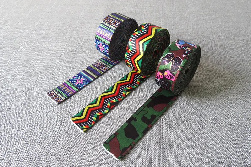 5Yards Width 25mm 38mm Webbing Yoga Belt Tape Strap Rope Dog Pet Collar Leash Harness Backpack Bag Garment Ribbons DIY Accessory