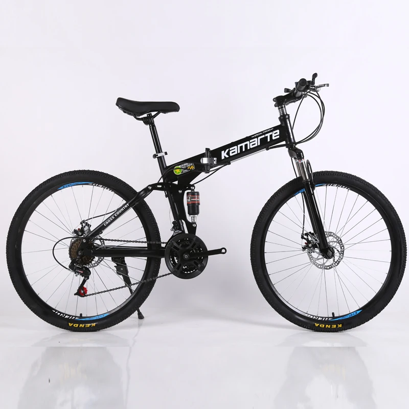 

Mountain bike bicycle 24 and 26 inch 24/27/30 speed folding mountain bicycle cheap adult Double disc bike spoke wheel bicycle
