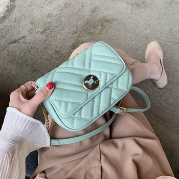 

2020 Summer MINI PU Leather Crossbody Bags for Women Lady Shoulder Messenger Handbags Female Travel Cross Body Bag