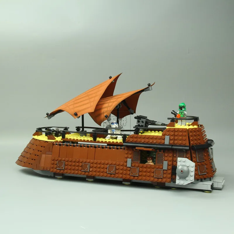 

05090 Planet Series of Jabba Warships Small Particles Assembled Fight Inserted Building Blocks DIY Educational CHILDREN'S Toy
