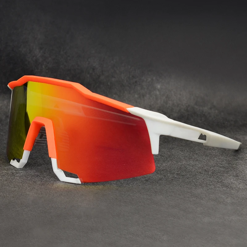 SpeedCraft SL Speedtrap брендовые базовые спортивные велосипедные солнцезащитные очки Gafas ciclismo велосипедные очки 3 линзы UV400 - Цвет: 03
