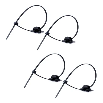 

Fixed Clamp Conversion Seat MTB Road Bike Oil Tube Frame Tubing Clip Guide with Cable Tie Bicycle Shifter Brake Cable