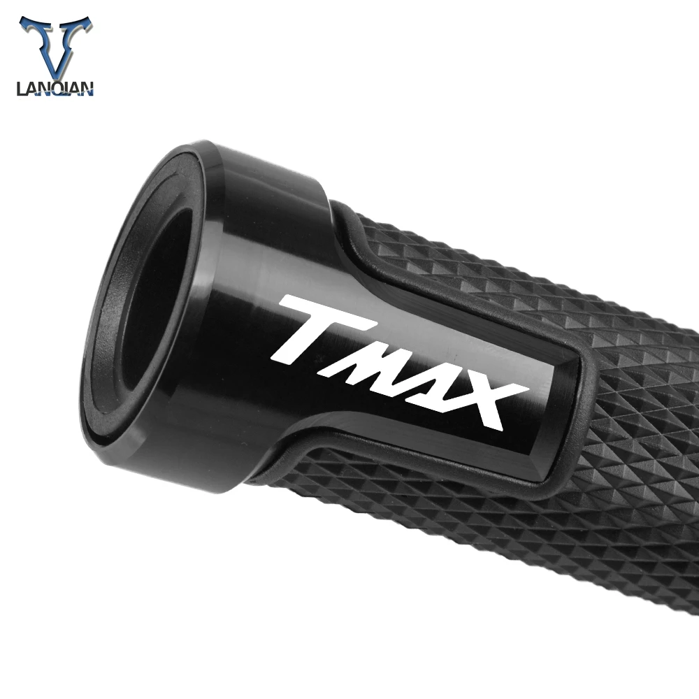7/8 ''мотоциклетные алюминиевые пластиковые ручки с логотипом для YAMAHA TMAX MAX T MAX TMAX530 TAMX500 T-MAX530 T-MAX500