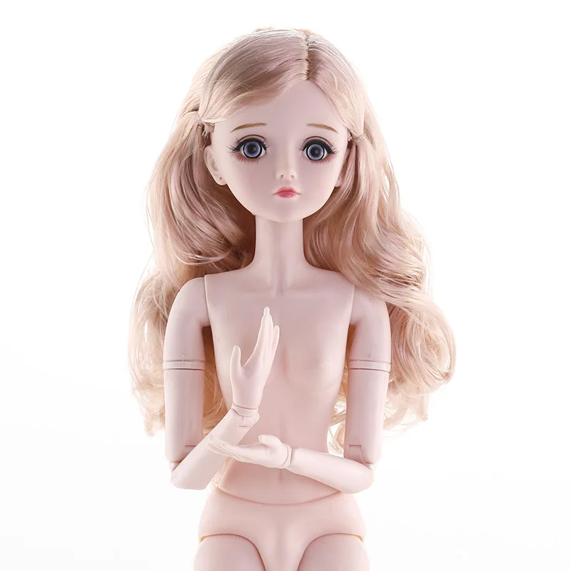 Кукла шарнирная с 3D глазами 60 см 21 шарнир 1/3 | Игрушки и хобби