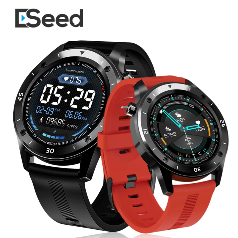Смарт часы ESEED 2020 F22 для мужчин сенсорный экран 1 54 дюйма пульсометр Bluetooth трекер
