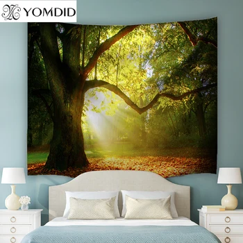 

Dawn trees Indian Mandala Tapestry Pretty Wall Hanging Tapestries table cloth Boho Bedspread Beach Towel Yoga Mat Blanket